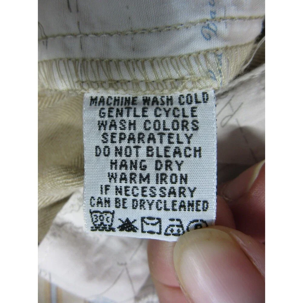 Tommy Bahama Pants Mens 42 (Actual 39 x28.5) Linen Silk Blend Chino Beige